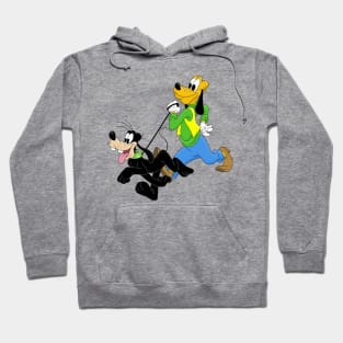 Goofy and Pluto Freaky Friday Hoodie
